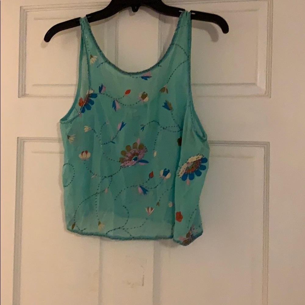 Beaded Crop Tank